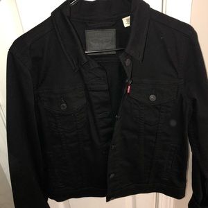 LEVIS WOMANS BLACK JEAN JACKET🖤